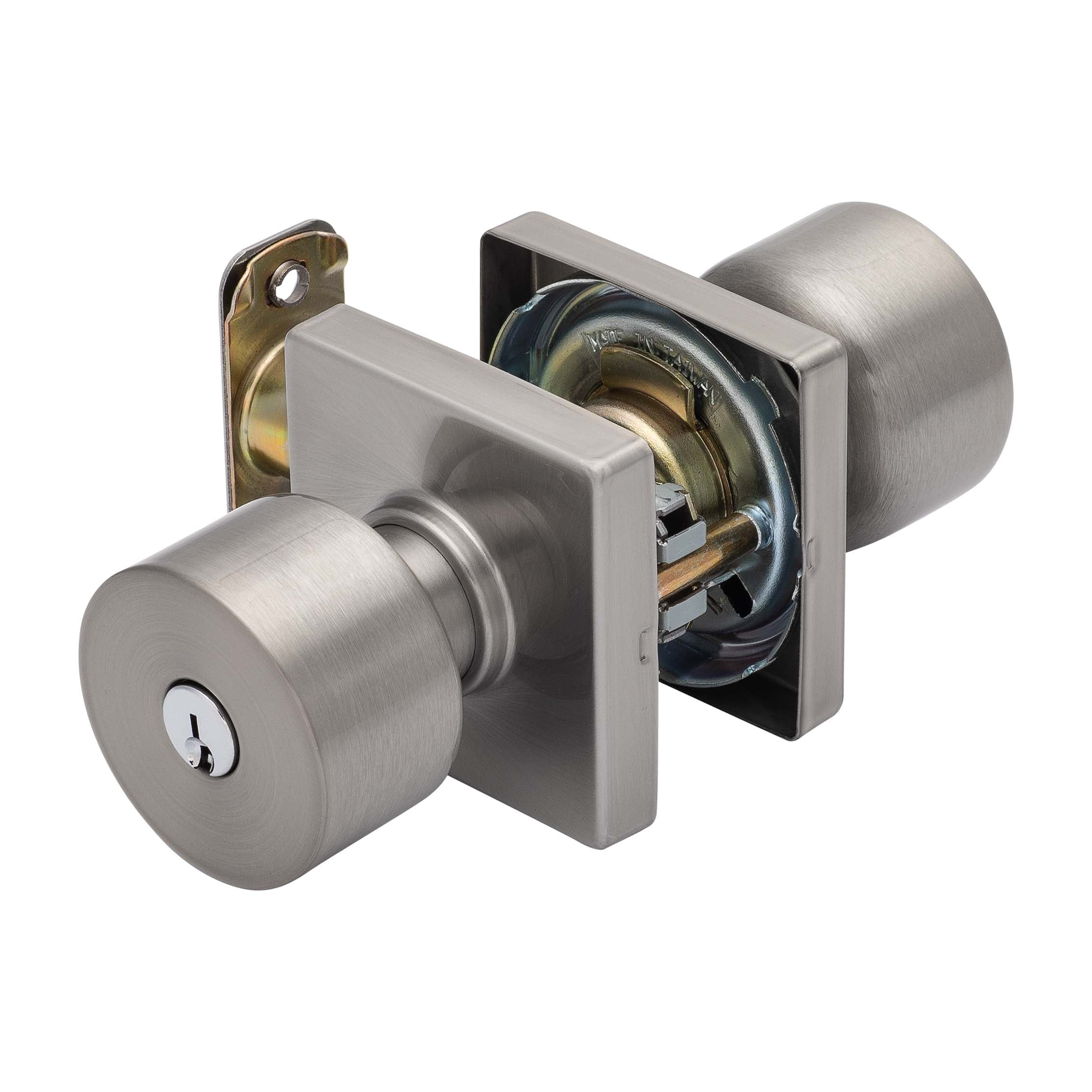 Door Knob Set Keyed / Entry Function Contemporary Style Oaklyn Collection