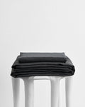 Charcoal 100% French Flax Linen Sheet Set