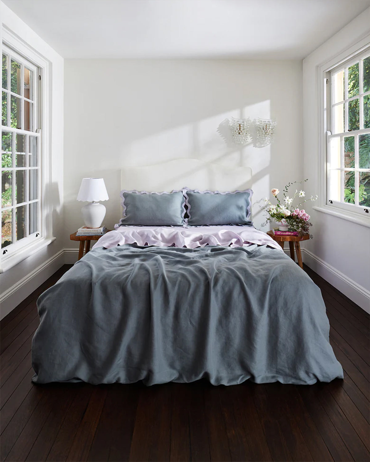 Mineral 100% French Flax Linen Duvet Cover Set